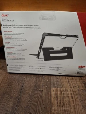 STM Dux Rugged Case for Microsoft Surface 3 (Black) STM-222-103J-01 Unopened》41 - Image 1 of 4