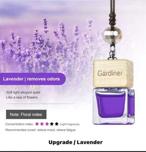 Perfume Coche Botella Cuadrada Pequeña Alta Calidad 10ml | Lavanda | 30 Días - Imagen 1 de 1