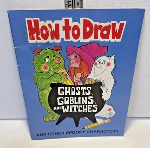 Vintage 1982 - How to Draw Ghosts, Goblins, and Witches - Picture 1 of 5
