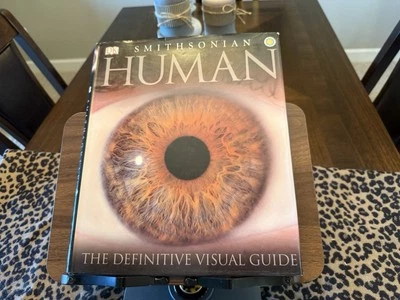 2004 1st Ed Smithsonian HUMAN The Definitive Visual Guide Coffee Table Book VG+ - Image 1 of 4