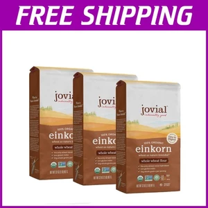 High Protein Organic Einkorn Whole Wheat Flour - Glyphosate-Free & Nutritious - Picture 1 of 8