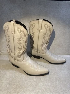 Dingo Western Boot White Womens Size 9M (READ DESCRIPTION) - Picture 1 of 9