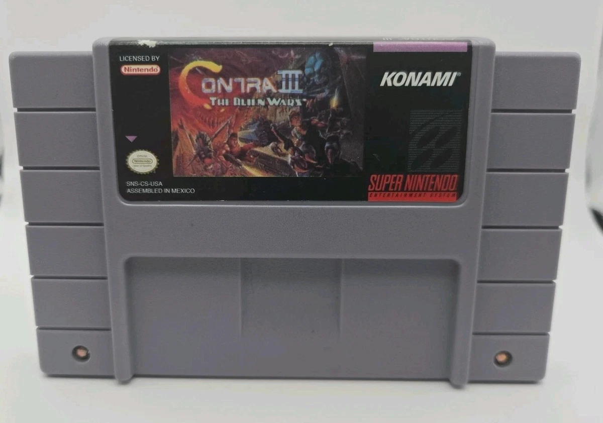 Contra 3 Snes for sale | eBay