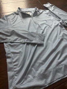 Tailor Byrd 1/4 Zip Performance Golf Polo Herren Large blau  - Bild 1 von 8