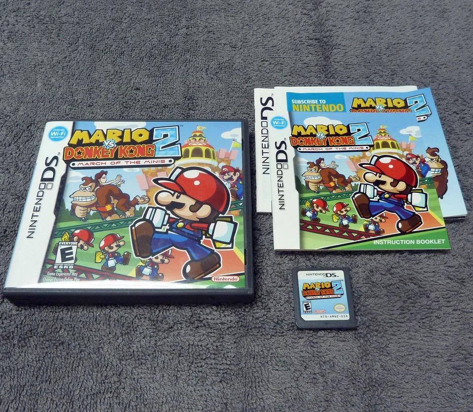Mario vs. Donkey Kong 2: March of the Minis (Nintendo DS) Complete, Authentic - Image 1 of 1
