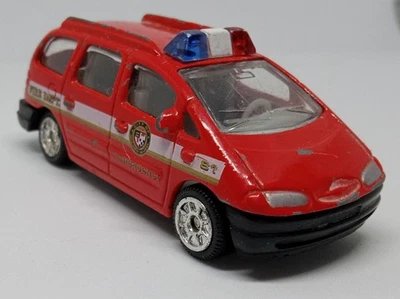 Golden Wheel Red Ford Galaxy Minivan Emergency Loose Diecast 1:64 - Image 1 of 4