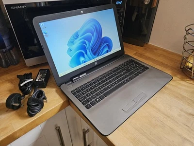 HP Pavilion 15ba AMD A6 2Ghz 240GB SDD 8GB RAM Win 11 Webcam HDMI 15.6 Laptop - Image 1 of 4