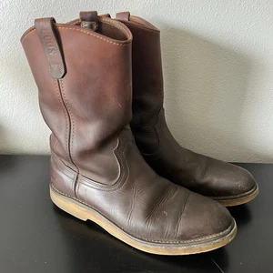 Botas Pull On Red Wing Pecos Talla 10.5 Marrón - Imagen 1 de 8