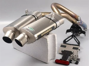 Ducati/Multistrada 1000Sds Yoshimura Trioval Titanium Slip-On Exhaust muffler - Picture 1 of 10