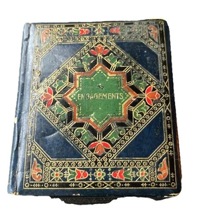 Late 1800’s Engagement Book - Picture 1 of 15