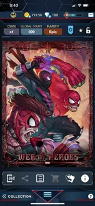 DIGITAL Topps Marvel Collect Web of Heroes Web of Spider-Verse Premium - Picture 1 of 2