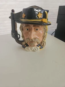 Royal Doulton The Battle of Little Big Horn 1876 Custer & Sitting Bull D6712 - Imagen 1 de 8