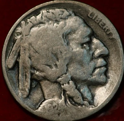 1924-S San Francisco Mint Buffalo Nickel - Image 1 of 2