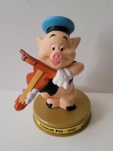 DISNEY 100 ANNI DI MAGIA McDonald's 2002 Happy Meal giocattolo PIGLINO VIOLINISTA (1933) - Foto 1 di 5