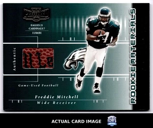 2002 Playoff Rookie Materials #220 FREDDIE MITCHELL Eagles RC MEM #/750 NM - Picture 1 of 4