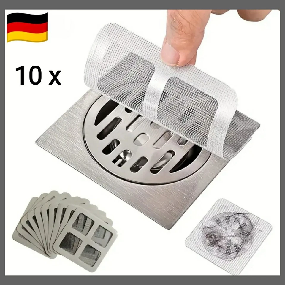 Abflusssieb - Abdeckung Haarfänger Schutz Waschküche Keller Campinganlage Dusche - Bild 1 von 4