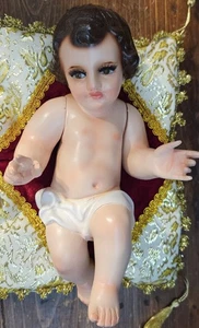 Nativity Scene Baby Jesus With Movable Arms - Picture 1 of 2