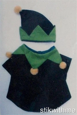 DISFRACES PARA PERROS MASCOTAS NAVIDAD Ayudante de Papá Noel ~ ELFO ~ Perro Mascota {L 16-20 in.}   Usado en excelente estado Foto 1 de 4