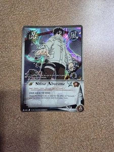 Naruto CCG 2006 Shino Aburame #092 Wavy Foil 1st Edition NM - Picture 1 of 2