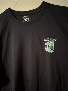 47 Brand MLB Spring Training Arizona 2020 Tshirt XXL With Team Logos Dodgers A's - Picture 1 of 4