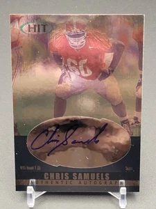Press Pass 2000 autógrafos Chris Samuels automático Alabama Crimson Tide  - Imagen 1 de 7