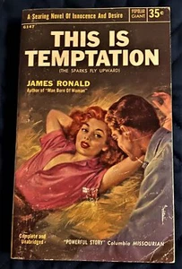 James Ronald / THIS IS TEMPTATION THE SPARKS FLY UPWARD 1955 - Picture 1 of 1