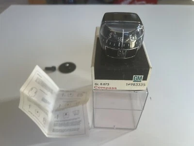 DE COLECCIÓN CHEVROLET PONTIAC BUICK OLDS CADILLAC NOS GM TABLERO/WS BRÚJULA DE MONTAJE 983335 Foto 1 de 4