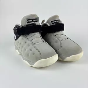 Nike Boys Air Jordan Jumpman Sneakers Team 2 AQ2794 Gray Toddler 8C - Picture 1 of 8