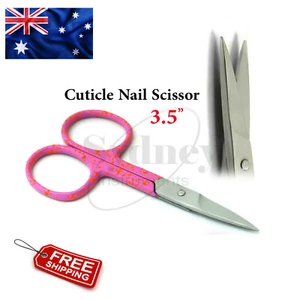 Baby Nail Care Cuticle Scissor Nail Art Craft Straight Cut Scissors - Picture 1 of 5