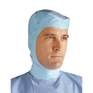 Cappa comfort blu chirurgica Cardinal Health 4380C - LOTTO di 75 pz - Foto 1 di 2