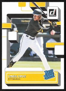 Oneil Cruz 2022 Donruss Holo lila #80 Pittsburgh Piraten - Bild 1 von 2