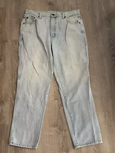 Bugle Boy Jeans Vtg 80s 90s Straight Leg Light Wash Denim Men’s 36x30 - Picture 1 of 8