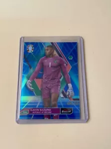 Gavin Bazunu - Blue /250 - TOPPS Finest Road To UEFA EURO 2024 - Picture 1 of 3