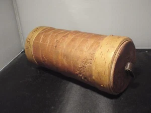 Original Saami  people Coffee and sugar container Birch bark  7.5 inches Sweden - Picture 1 of 11