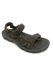 Teva Men's Katavi 2 Black Olive Suede Hiking Sandals 1019192 - Picture 1 of 12
