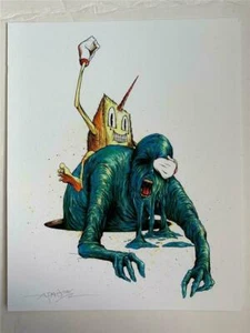 ALEX PARDEE "CHUD-SURFING" GICLEE PRINT 8 x 10 - Picture 1 of 3