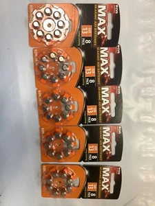 CVS MAX Hearing Aid Batteries Size 13, 40ct 5*8 ct - Picture 1 of 1