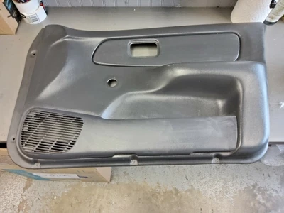 1995-1999 Nissan Sentra Passenger Right Front Door Panel BLACK MANUAL - Image 1 of 3