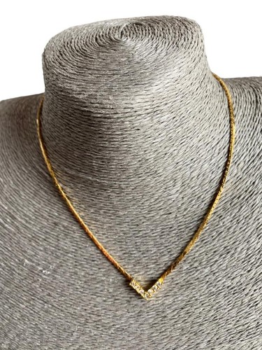COLLANA VINTAGE CHRISTIAN DIOR ORO 17"