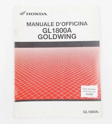 HONDA GL1800-A3 GOLDWING OFICINA MANUAL REPARO SERVIÇO ELÉTRICO LIVRO ITALIANO - Imagem 1 de 4