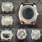 36mm Oyster Stainless Steel Watch Case Kit Sapphire Glass For NH35/NH36 Movement