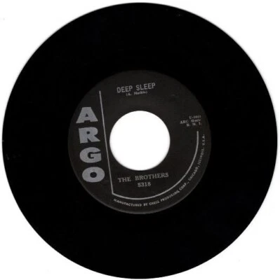 Brothers  -Deep Sleep / Lazy Susan 7" 45 Single - Image 1 of 4