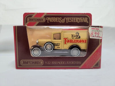 Vintage 1984 Matchbox Models of Yesteryear Y-22 1930 Model A Ford Toblerone Van - Image 1 of 4