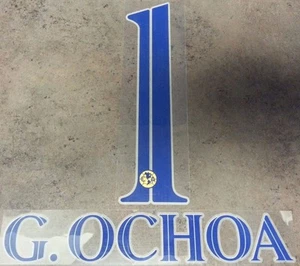 Aguilas Club America Memo Ochoa #1 Authentic Name Set Font Soccer Jersey Futbol - Picture 1 of 2