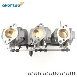 824854T9 T10 T11 CARBURETOR ASSY SET Electric For MERCURY Outboard 75 85 90HP - Picture 1 of 6