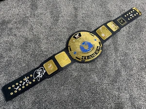 MICK FOLEY MANKIND Autograph SIGNED WWF WWE Big Eagle Title Belt PSA COA Proof - Picture 1 of 5