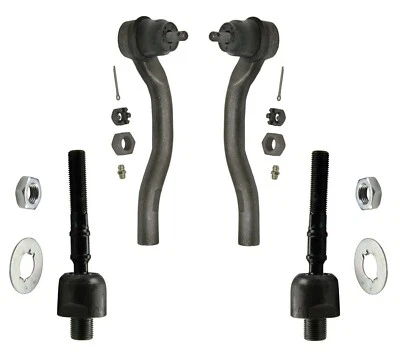 Par de extremos de varilla de amarre de dirección exterior interior delantero MOOG para Acura TSX Honda Accord Foto 1 de 4