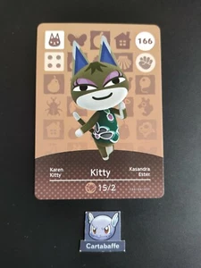 Carte Amiibo Animal Crossing 166 Kitty Series 2 - Imagen 1 de 1