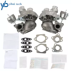 Left + Right Turbo PAIR For 2013-2016 Ford F150 F-150 V6 3.5L Gas Turbocharger - Picture 1 of 12
