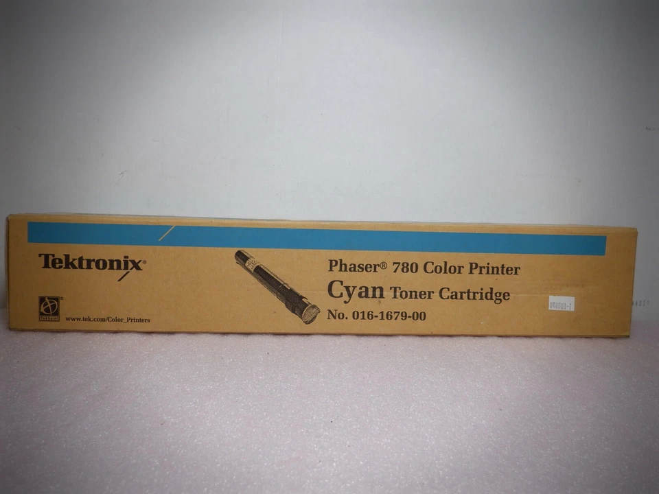 Tektronix Phaser 780 Color Printer Cyan Toner Cartridge No. 016-1679-00 - Image 1 of 1